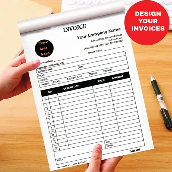 Invoices – Create Design – TT Prints